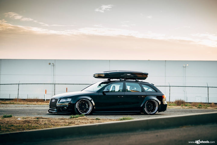 AUDI A4 AVANT WIDEBODY on custom forged wheels