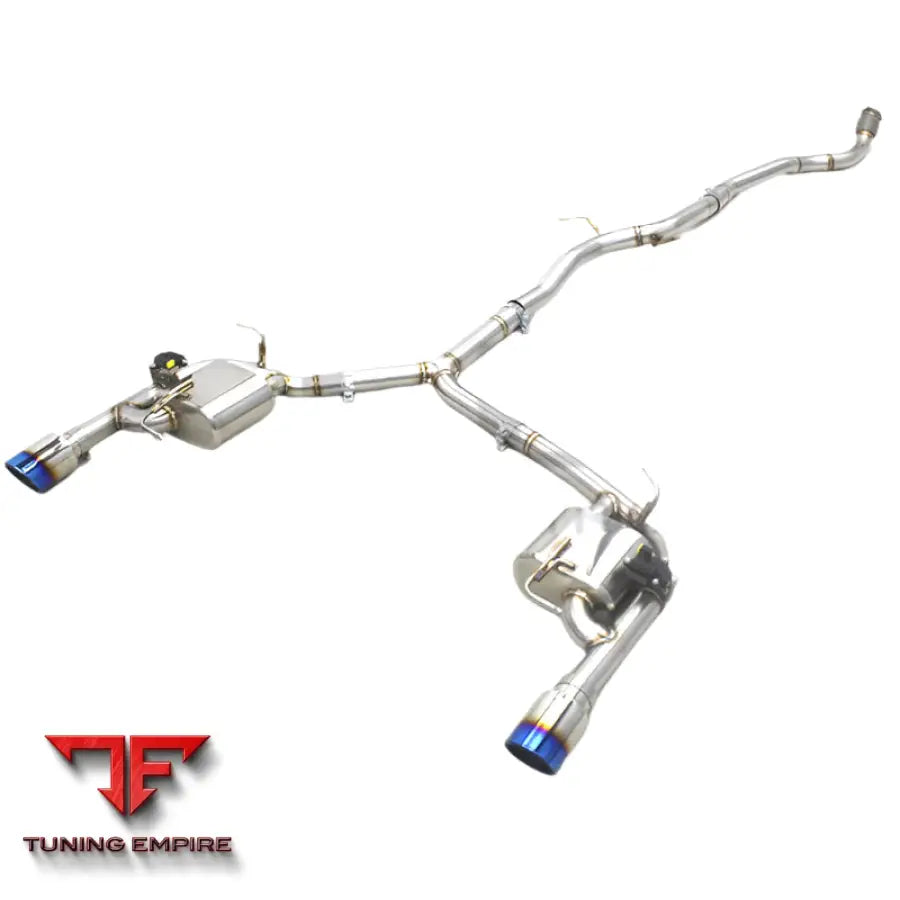 AUDI A4 B8 2.0T CATBACK VALVETRONIC EXHAUST SYSTEM 2013-2016
