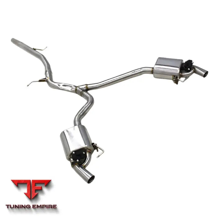 AUDI A4 B9 2.0T CATBACK VALVETRONIC EXHAUST SYSTEM 2017-2023