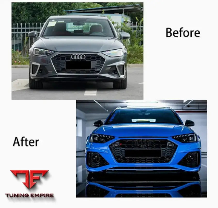 AUDI A4 B9 2021Y UPGRADE TO RS4 BODY KIT – Tuning Empire