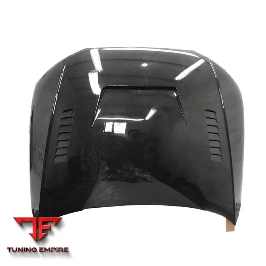 AUDI A4 S4 B8 CARBON FIBER FRONT VENTED BONNET HOOD