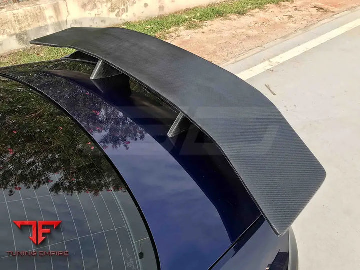 AUDI A4 S4 B9 B9.5 2017 + CARBON FIBER DUCKTAIL REAR SPOILER