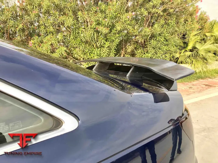 AUDI A4 S4 B9 B9.5 2017 + CARBON FIBER DUCKTAIL REAR SPOILER