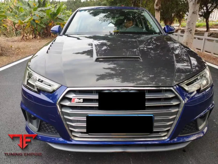 AUDI A4/S4 CARBON FIBER FRONT BONNET HOOD