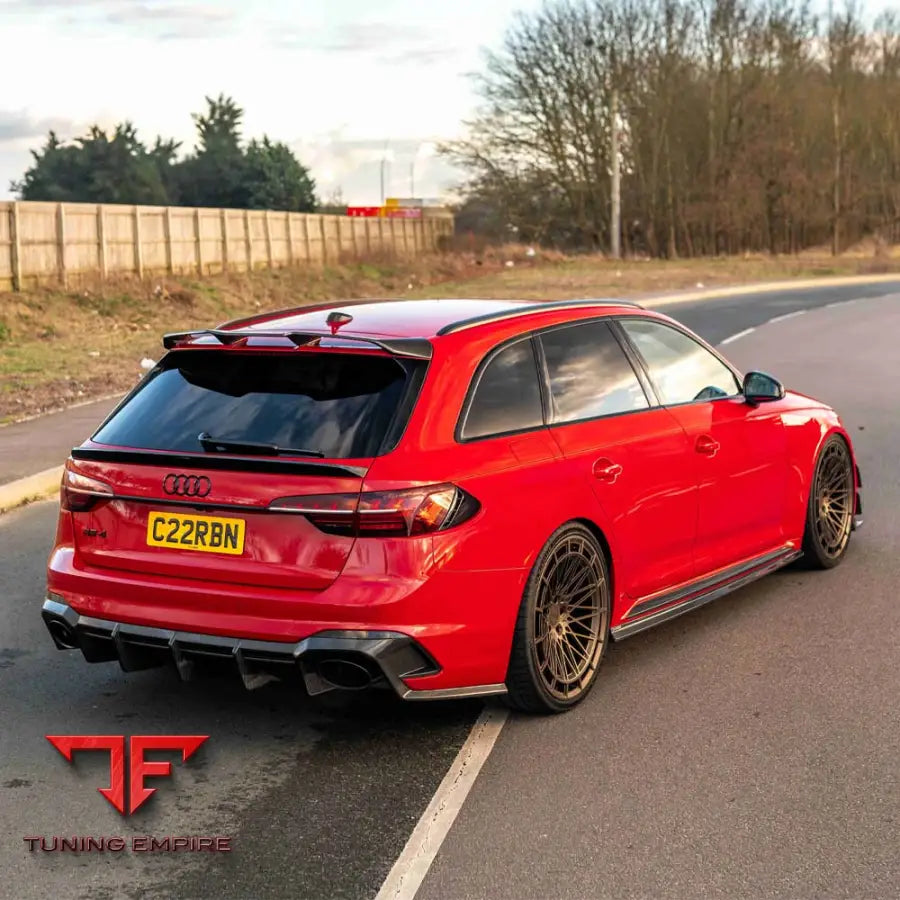 AUDI A4/S4/RS4 B9 & 9.5 CARBON FIBRE MIDDLE SPOILER - CT CARBON