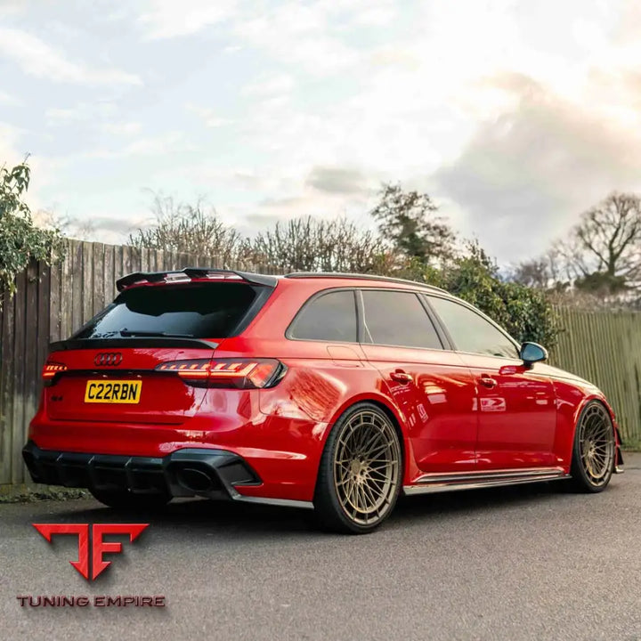 AUDI A4/S4/RS4 B9 & 9.5 CARBON FIBRE MIDDLE SPOILER - CT CARBON