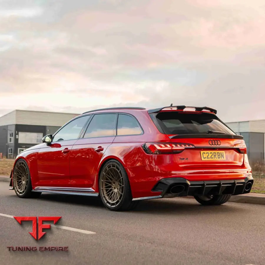 AUDI A4/S4/RS4 B9 & 9.5 CARBON FIBRE MIDDLE SPOILER - CT CARBON