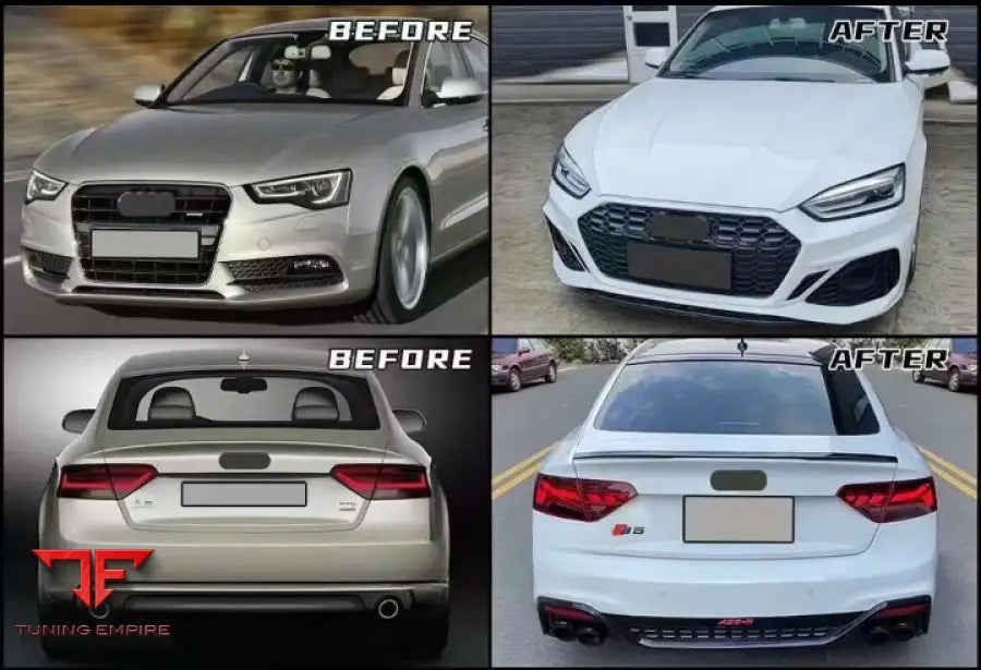 AUDI A5 8T 8F 2007-2017 to RS5 F5 FACELIFT 2020 + CONVERSION BODY KIT