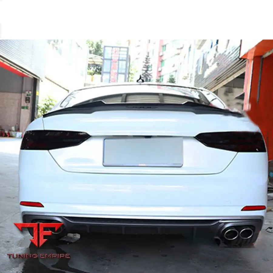 AUDI A5 COUPE CARBON REAR TRUNK WING SPOILER 2018 2022Y