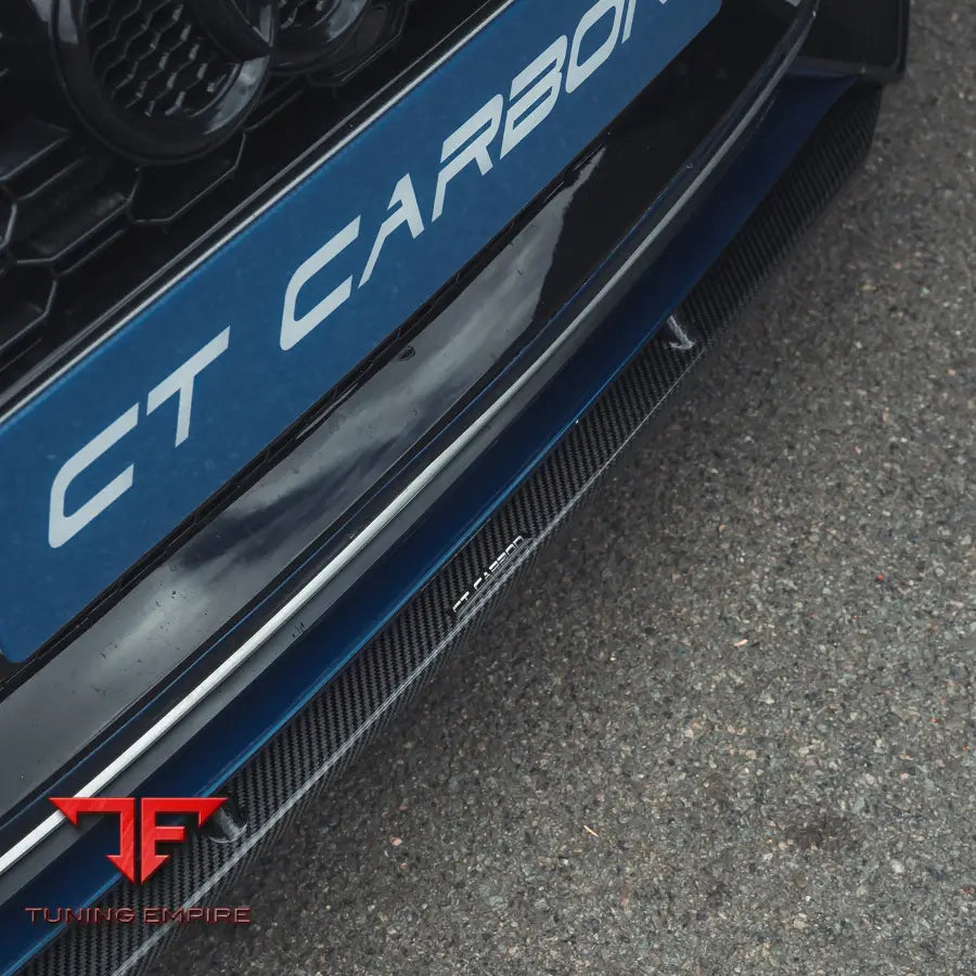 AUDI A5 S5 B9 2017-2021 CARBON FIBRE SPLITTER - CT CARBON