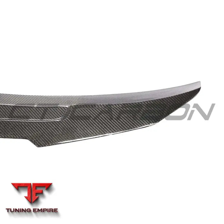 AUDI A5/S5 B9 COUPE 2017-2021 CARBON FIBRE SPOILER - V2 - CT CARBON