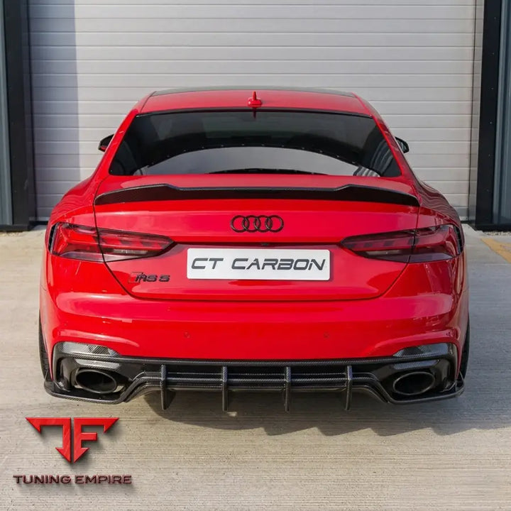 AUDI A5/S5/RS5 B9/B9.5 COUPE 2016-2025 CARBON FIBRE SPOILER - CT CARBON