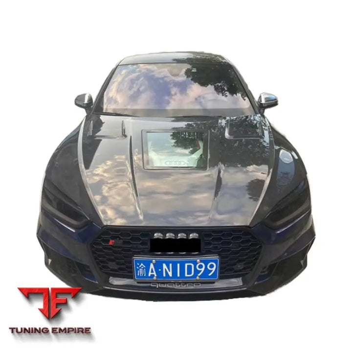 AUDI A5/S5/RS5 CARBON FIBER FRONT BONNET HOOD
