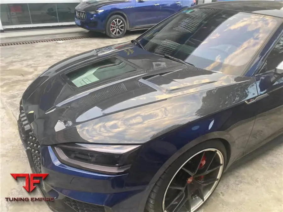AUDI A5/S5/RS5 CARBON FIBER FRONT BONNET HOOD