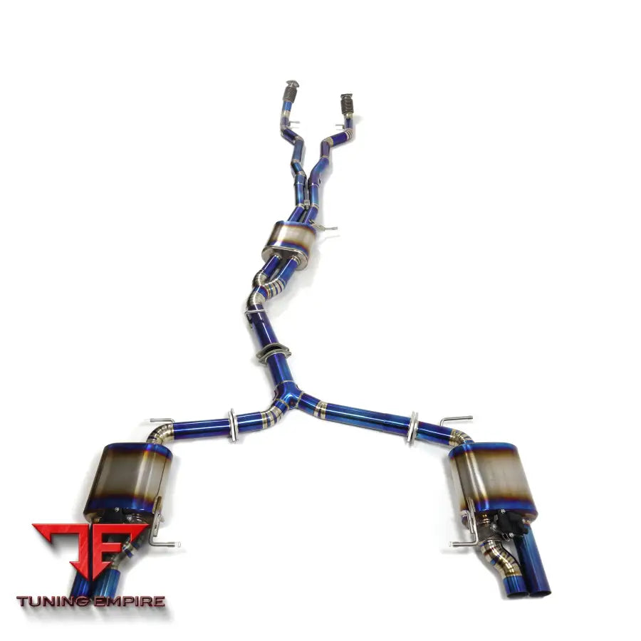 AUDI A6/A7 C8 3.0T TITANIUM CATBACK RAZOR EXHAUST SYSTEM WITH MUFFLER VALVE