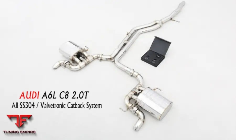 Audi A6 C8 2.0T All Ss304 Valvetronic Exhaust System