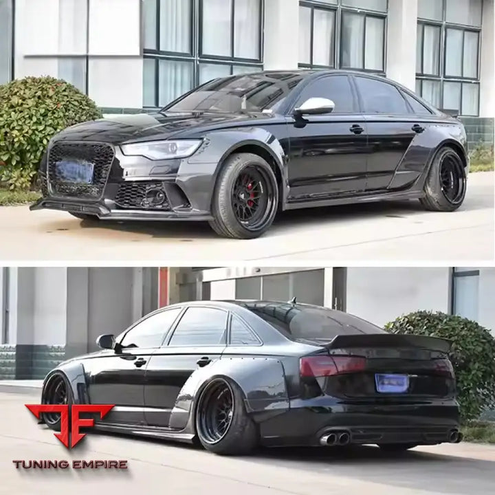 AUDI A6 CARBON FIBER BODY KIT PARTS