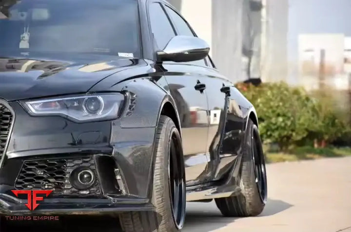 AUDI A6 CARBON FIBER BODY KIT PARTS