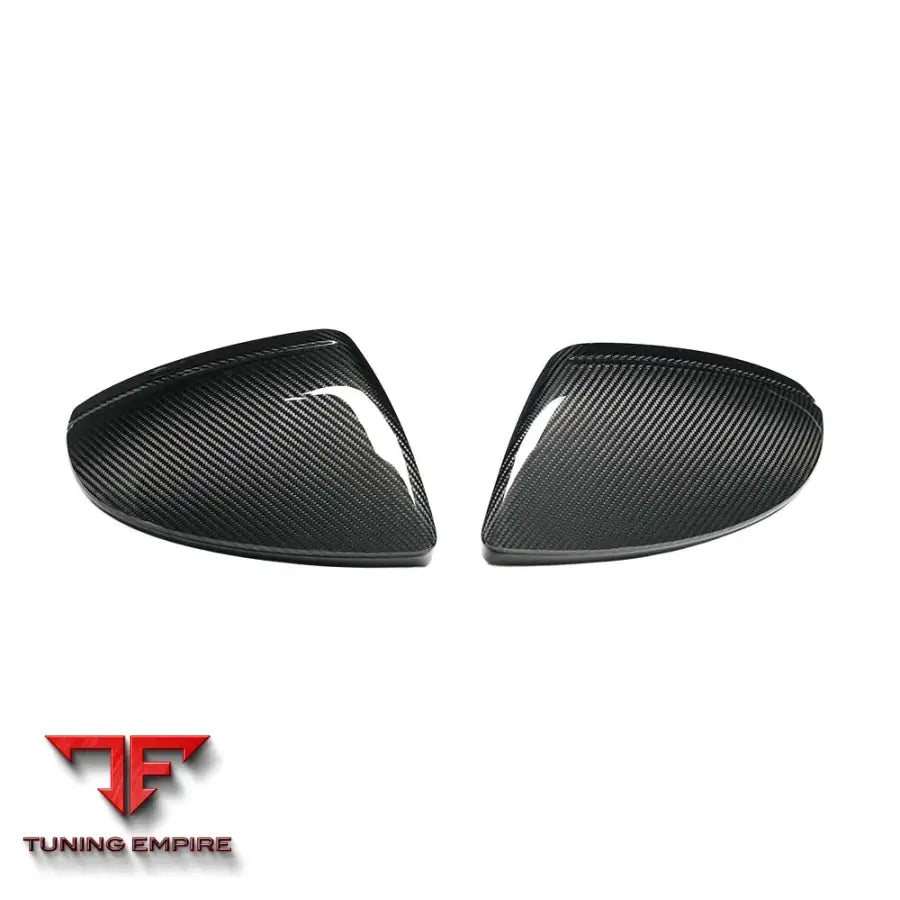 AUDI A6/S6/RS6 C8 2015-2025 CARBON FIBRE MIRRORS WITH LANE ASSIST - RHD - CT CARBON