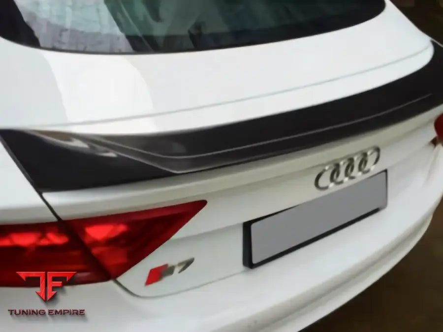 AUDI A7 CARBON FIBER REAR SPOILER WING