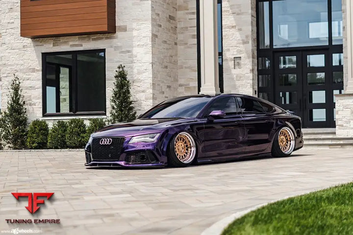 AUDI A7 on custom forged wheels