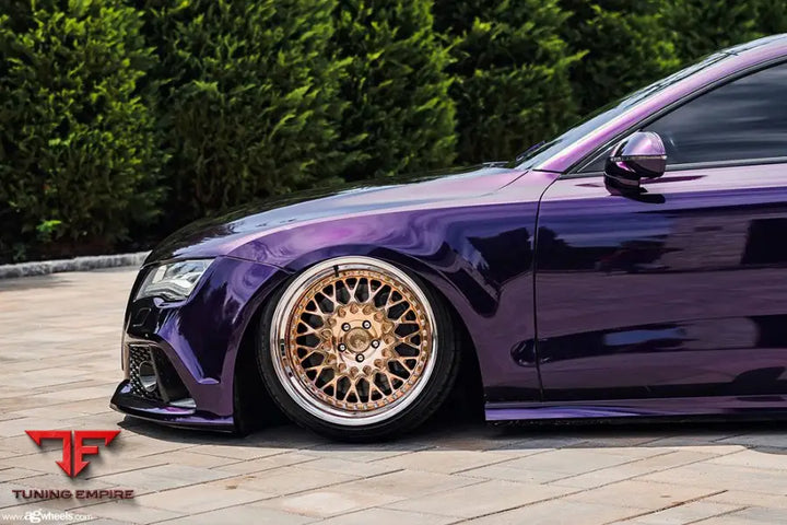 AUDI A7 on custom forged wheels