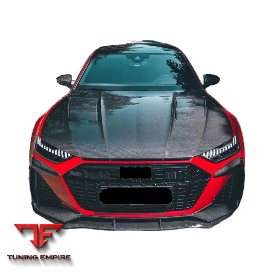 AUDI A7/RS7 CARBON FIBER FRONT BONNET HOOD