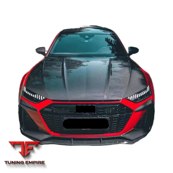 AUDI A7/RS7 CARBON FIBER FRONT BONNET HOOD