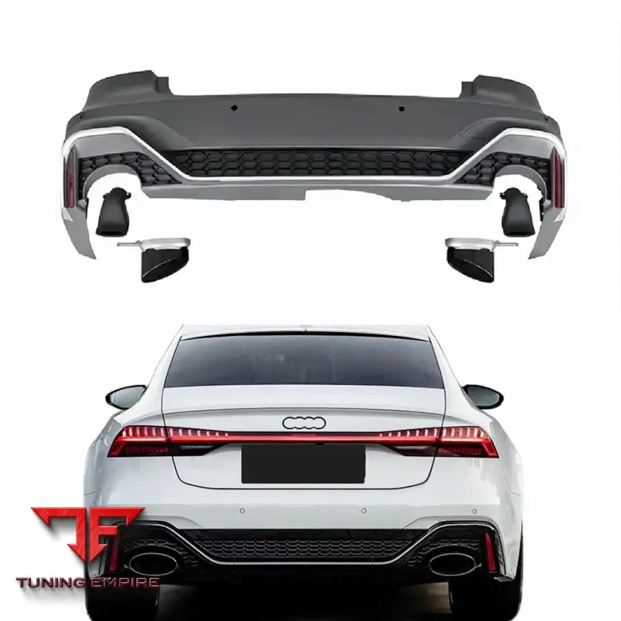 AUDI A7 RS7 REAR BUMPER 2019 2023Y