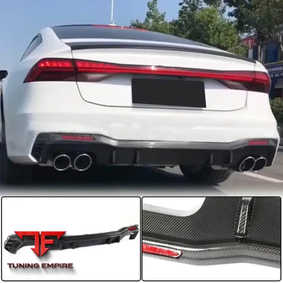 AUDI A7/S7 C8 SPORTBACK CARBON FIBER PARTS 2019-2021Y