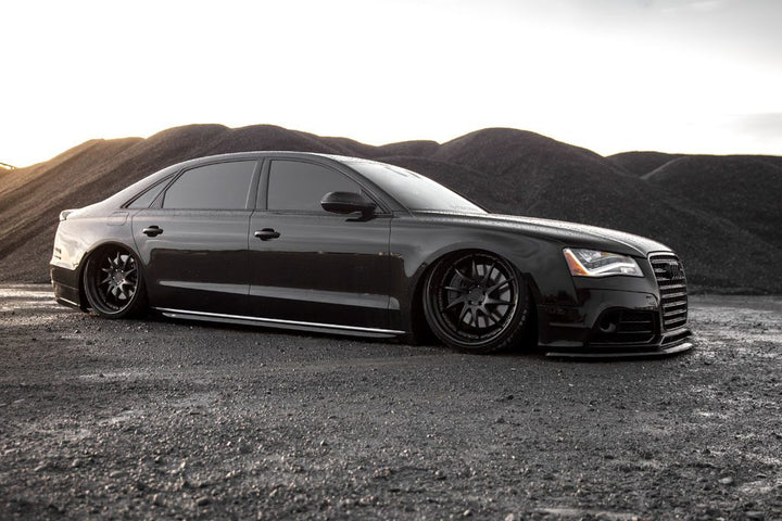 AUDI A8 on custom forged wheels