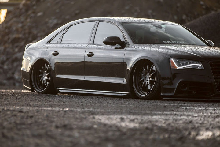 AUDI A8 on custom forged wheels