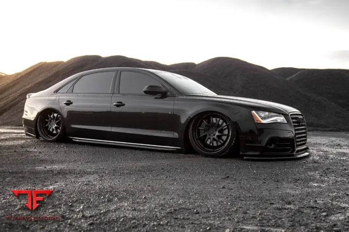 AUDI A8 on custom forged wheels
