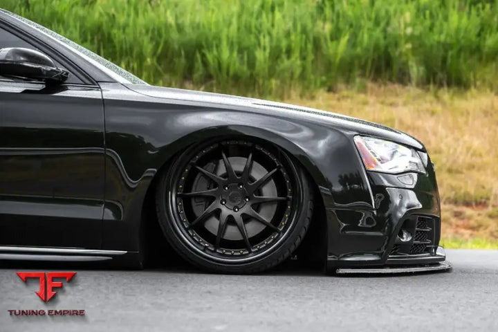 AUDI A8 on custom forged wheels