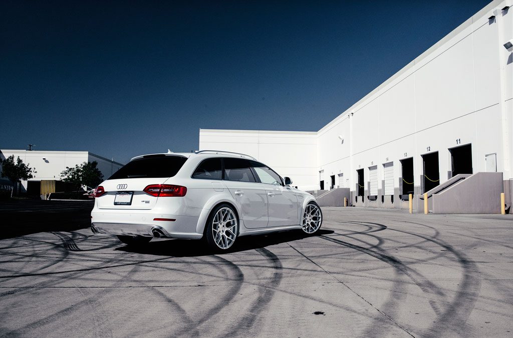 AUDI ALLROAD on custom forged wheels