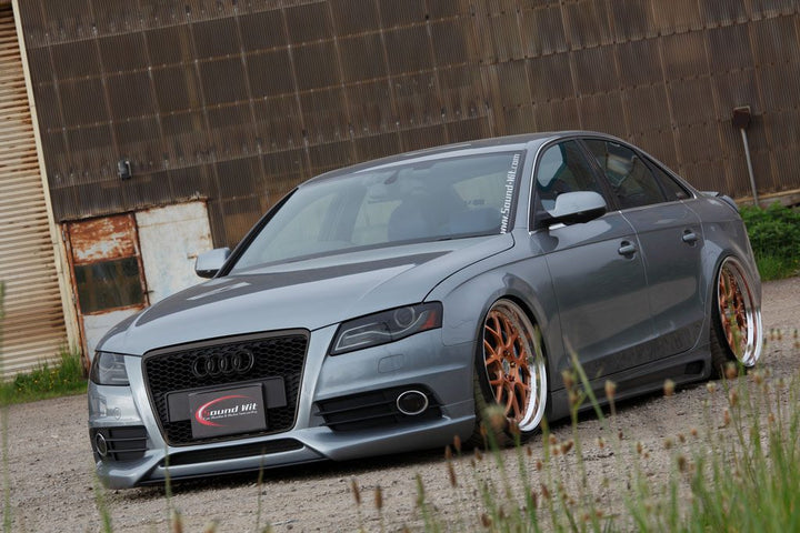 AUDI B8 A4 on custom forged wheels