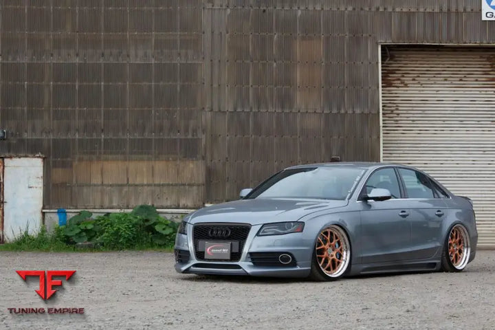 AUDI B8 A4 on custom forged wheels
