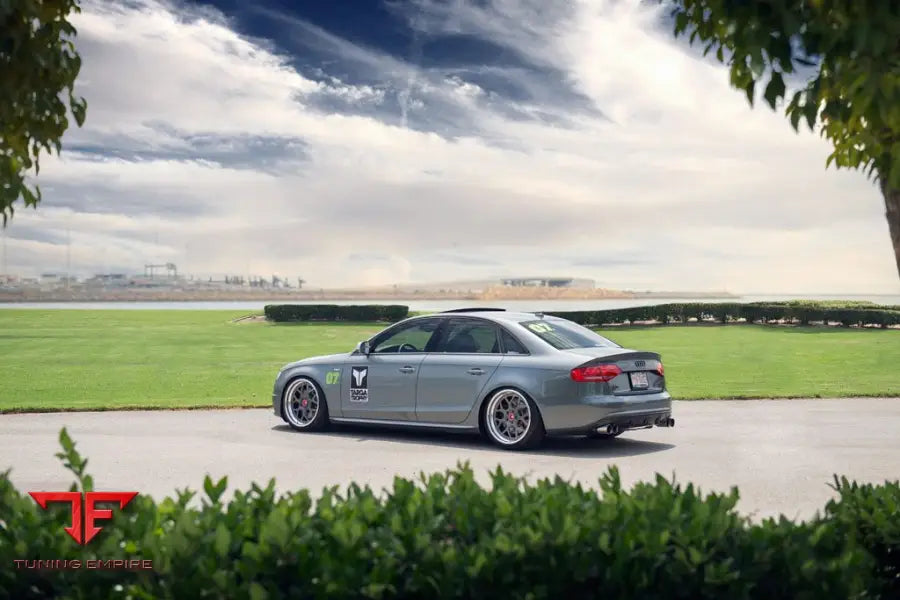 AUDI B8 S4 on custom forged wheels
