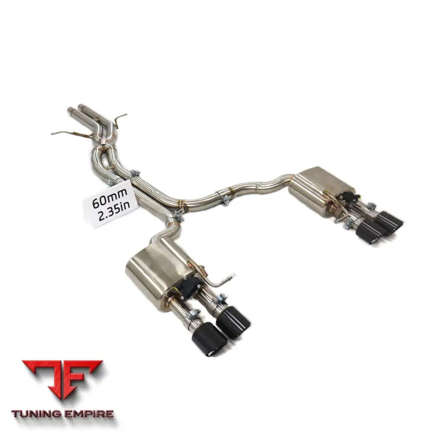 AUDI Q5 B8 3.0T VALVETRONIC EXHAUST STAINLESS STEEL PIPE WITH MUFFLER VALVE