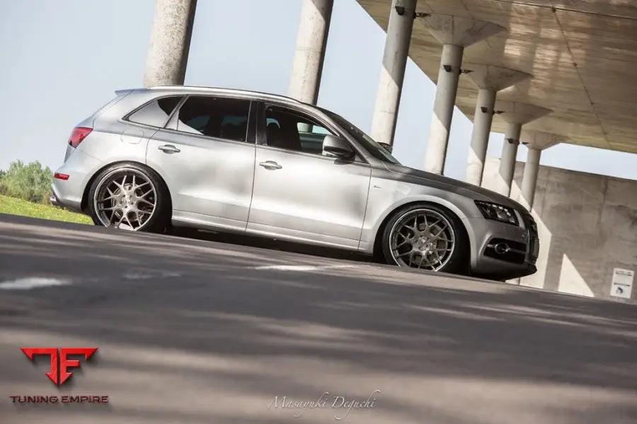 AUDI Q5 on custom forged wheels