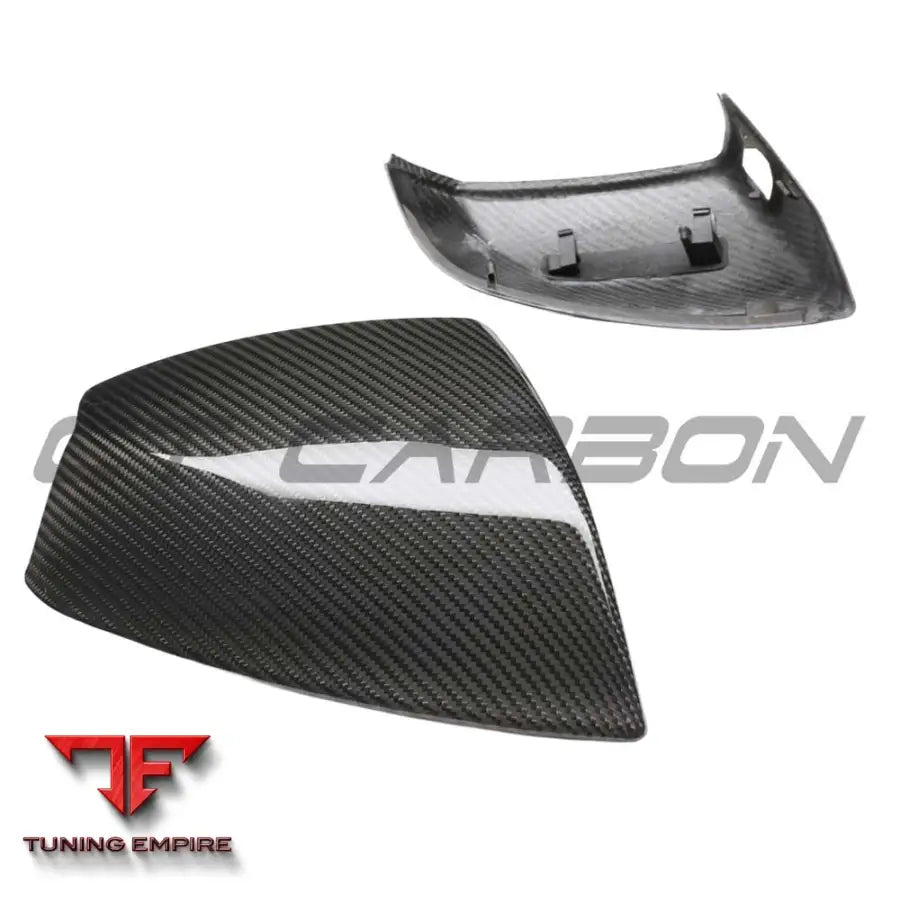 AUDI Q5/Q7 2015+ DRY CARBON FIBRE MIRRORS - LHD & RHD - CT CARBON