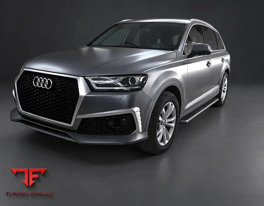 AUDI Q7 SQ7 UPGRADE TO RSQ7 FRONT AND CARBON HOOD 2016-2019