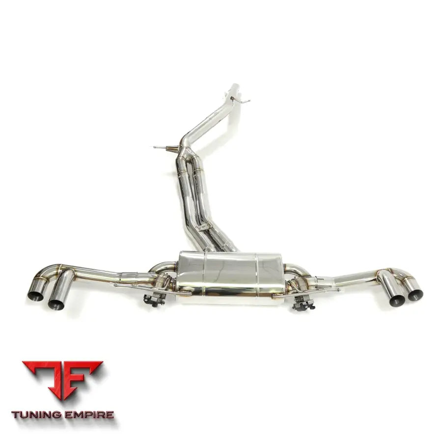 AUDI Q8 3.0T STAINLESS STEEL CATBACK RAZOR EXHAUST WITH MUFFLER VALVE