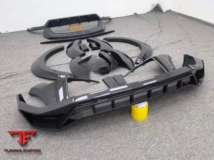 AUDI Q8 4M 2019-2023 TO SQ8 4M 2020 + WIDE DRY CARBON BODY KIT