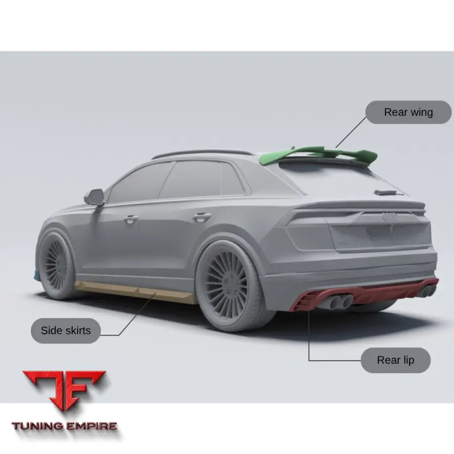AUDI Q8 CARBON FIBER BODY KIT PARTS