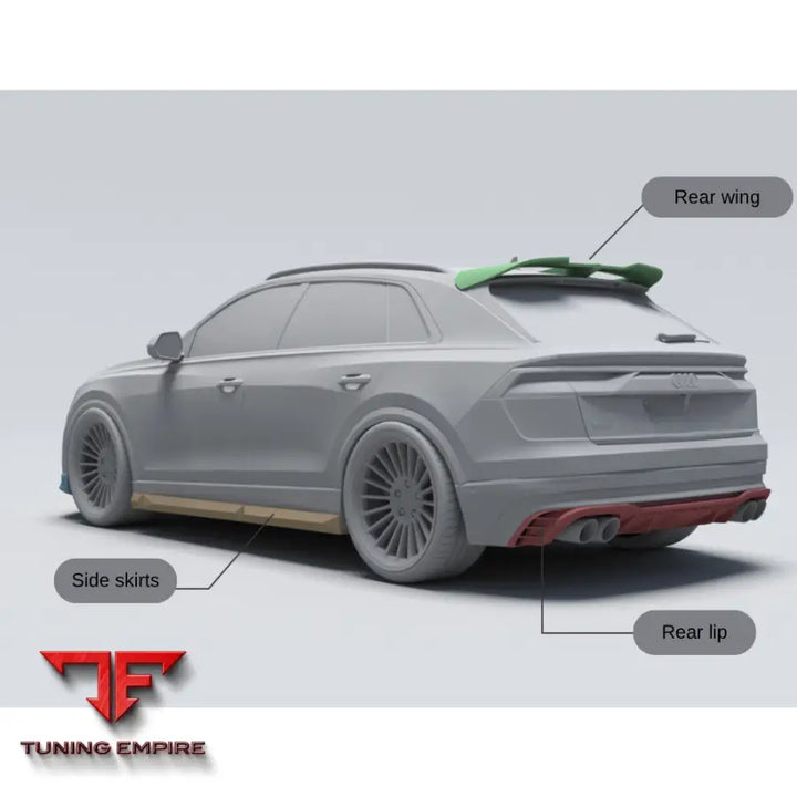 AUDI Q8 CARBON FIBER BODY KIT PARTS
