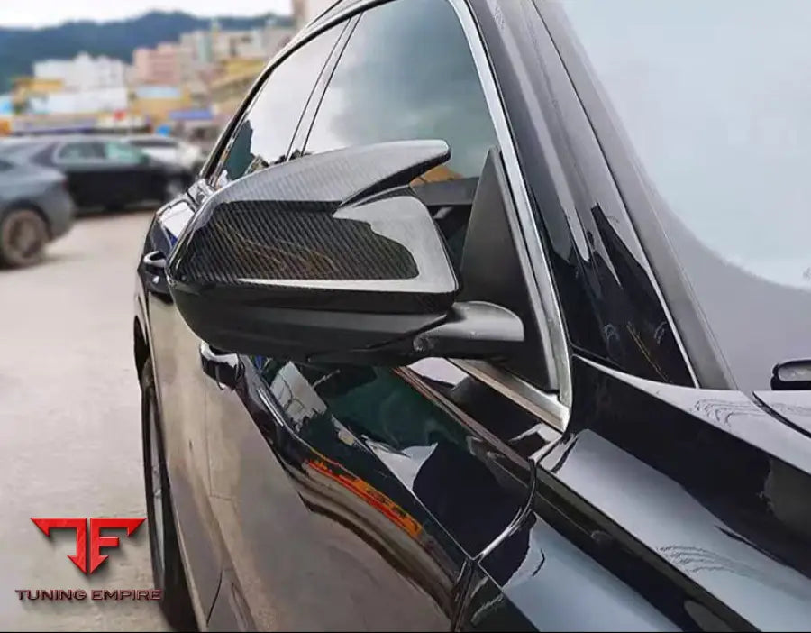 AUDI Q8 DRY CARBON FIBER MIRROR COVERS AND BODY TRIM REAR