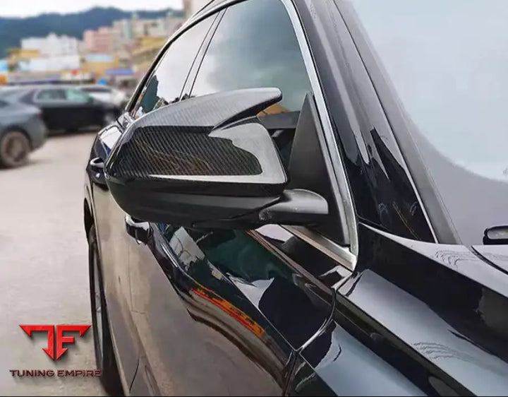 AUDI Q8 DRY CARBON FIBER MIRROR COVERS AND BODY TRIM REAR