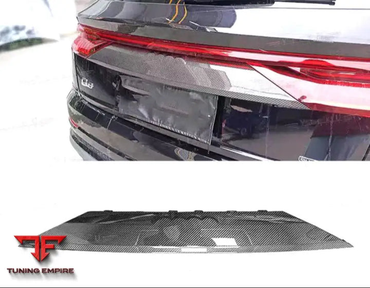 AUDI Q8 DRY CARBON FIBER MIRROR COVERS AND BODY TRIM REAR