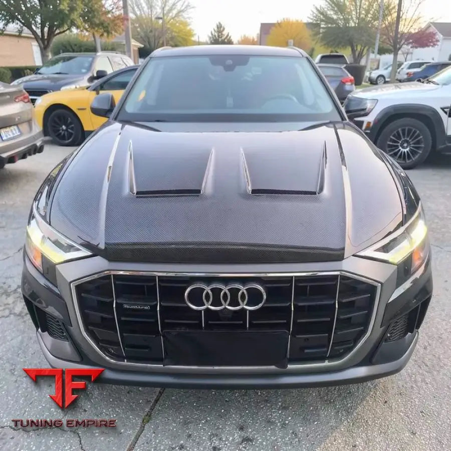 AUDI Q8 RSQ8 FACELIFT CARBON FIBER FRONT BONNET HOOD